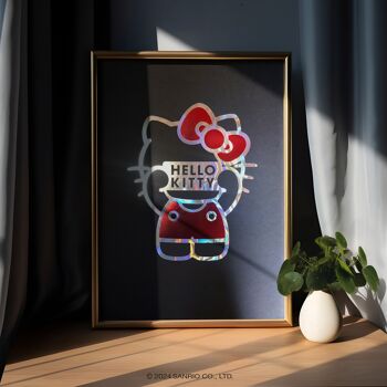 Affiche Hello Kitty - Sign holographique 1