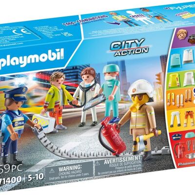 Playmobil 71400 - My Figures Héros Du Quotidien