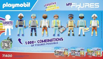 Playmobil 71400 - My Figures Héros Du Quotidien 2