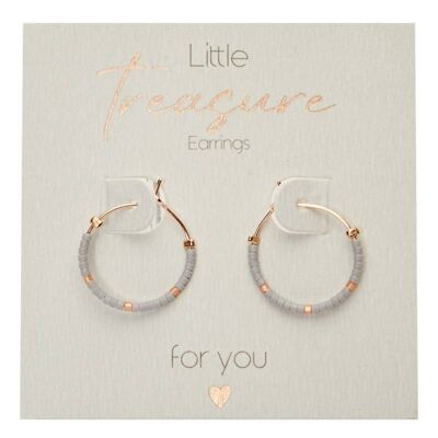 Earring-"Little Treasure"-Grey
