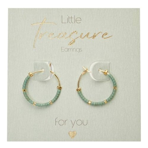 Earring-"Little Treasure"-Mint