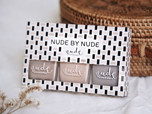 Coffret 3 vernis - NUDE BY NUDE