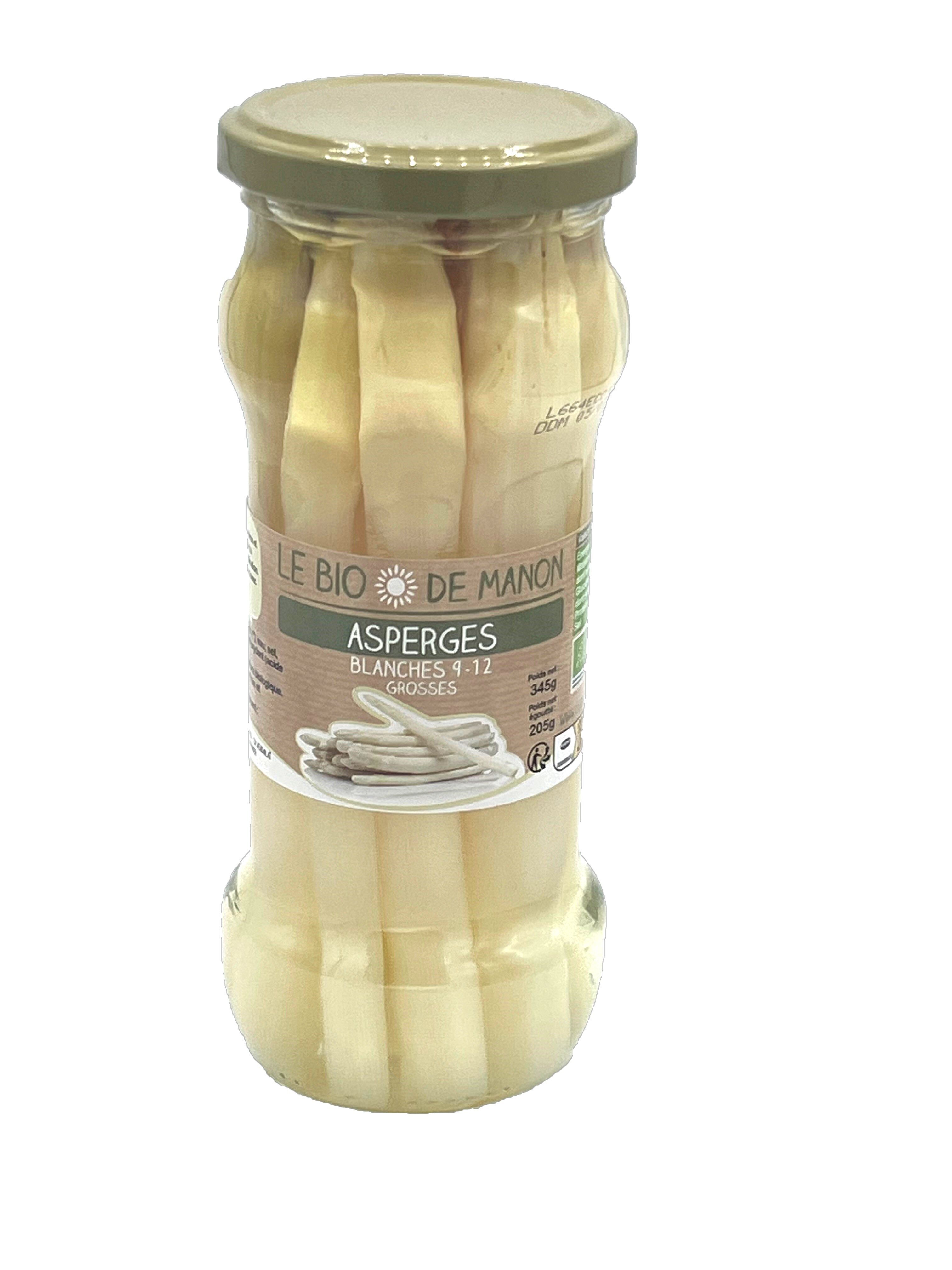 Asparagi bianchi in barattolo - Biologici - 370 ml