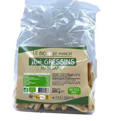 Mini Gressins au sésame 200g