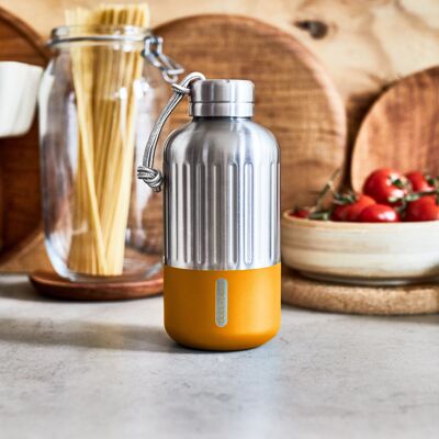 Explorer 650ml Insulated Water Bottle - Orange - Stainless Steel