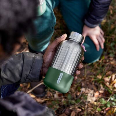 PM Edelstahl-Isolierflasche – Olive – 650 ml – Explorer Bottle
