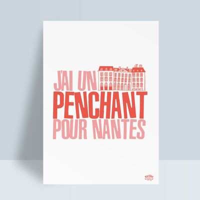Carteles de Nantes “Tengo una inclinación”