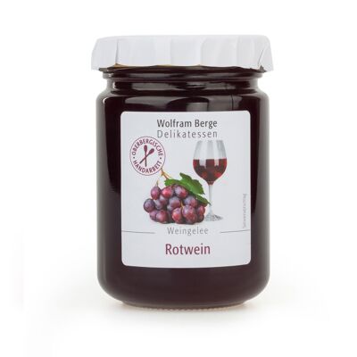 Red wine jelly