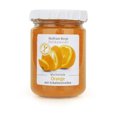 Orange fruit spread with zest