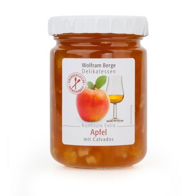 Confiture de pommes en extra au Calvados