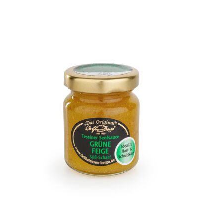 Original Ticino mustard sauce green fig, 60ml