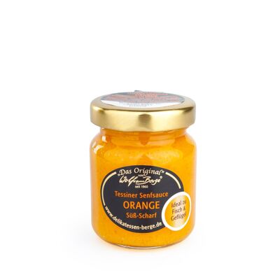 Sauce moutarde tessinoise originale orange, 60ml