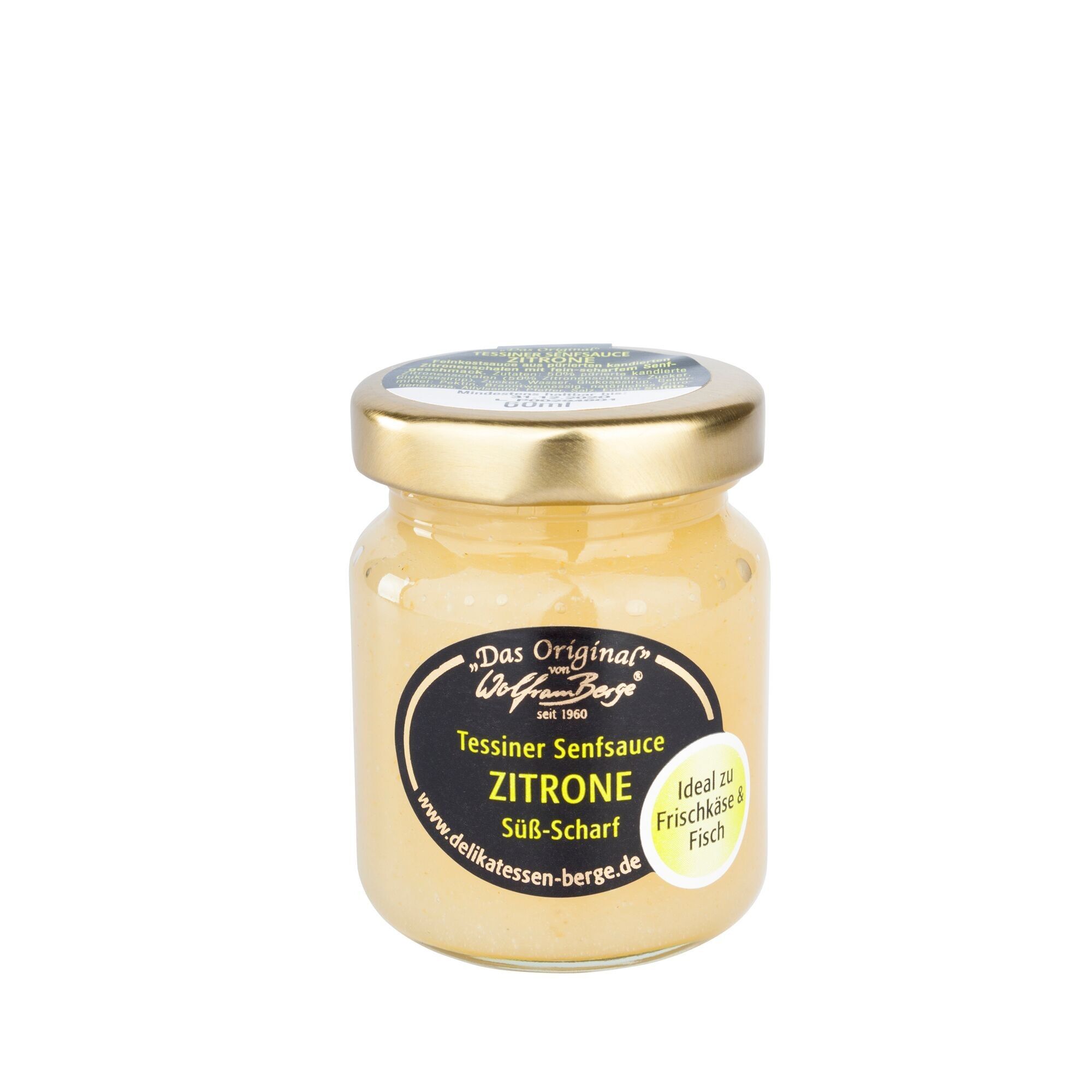 Original Tessiner Senfsauce Zitrone, 60ml