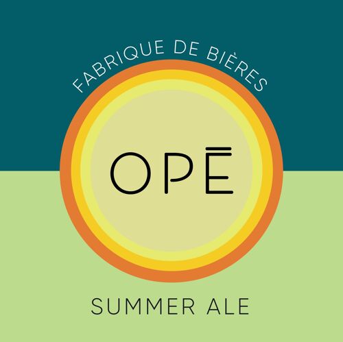 Opé Summer Ale 75 cl - 5% alc.vol