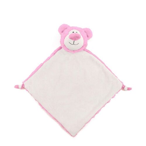 Pink Bear Blankie