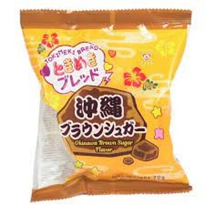 Japanese brown sugar brioche - brown sugar 70G (TOKIMEKI)