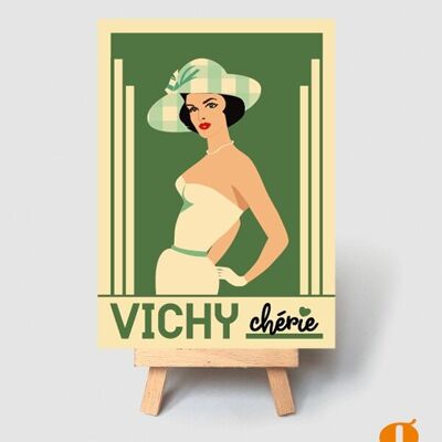 Carte Postale Vichy Chérie 1