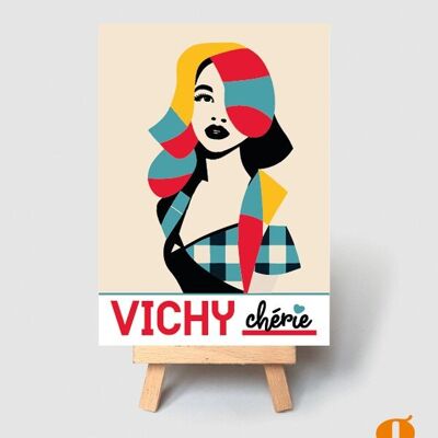 Carte Postale Vichy Chérie 2