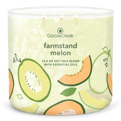 Vela Farmstand Melon Goose Creek® 411 gramos