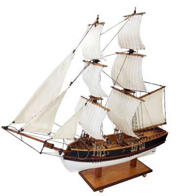 Model building ship Sailing ship Schoenerbrik Brigantijn 'Christine' made of wood