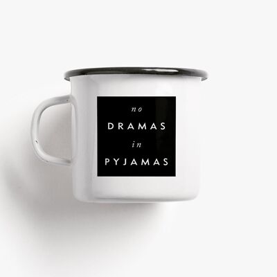 Enamel Mug / No Drama