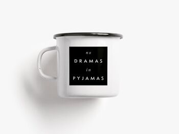 Mug émaillé / No Drama 1