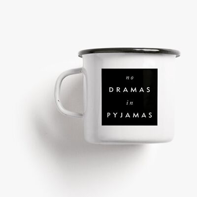 Enamel Mug / No Drama