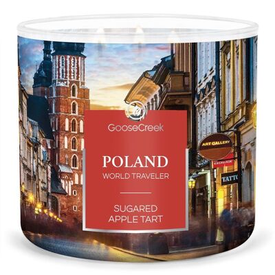 Tarte aux pommes sucrées Goose Creek Candle® Pologne World Traveler 3 mèches