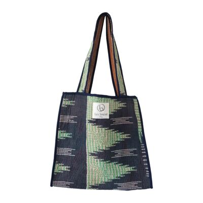 Tote bag en kantha N°326