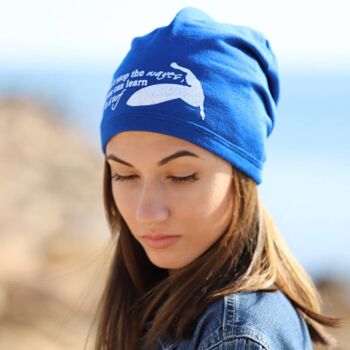 Bonnet 450 Waves Surf Beanies, bonnets en tissu molletonné bleu 4