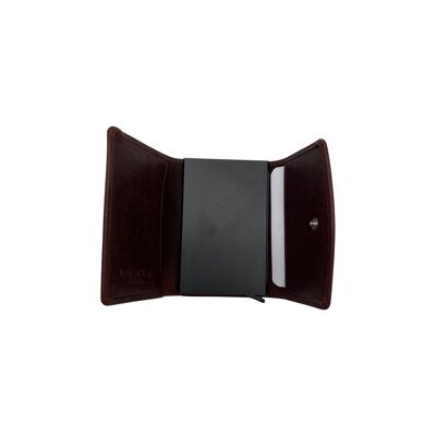 CLEMENT BROWN WILD LEATHER CARD HOLDER