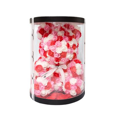 Cupidos Choice Orso bianco, rosso, rosa 40 cm inclusa scatola