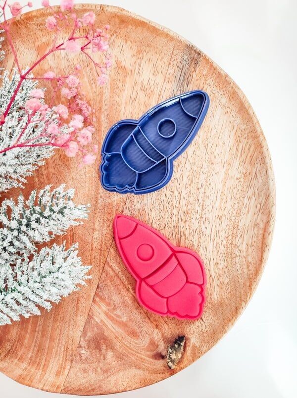 Cortador de galletas 8 cm - Cohete