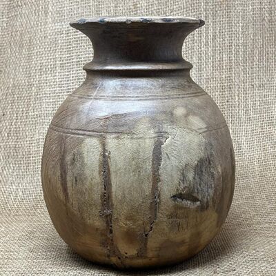 Vaso vintage in teak KX3112