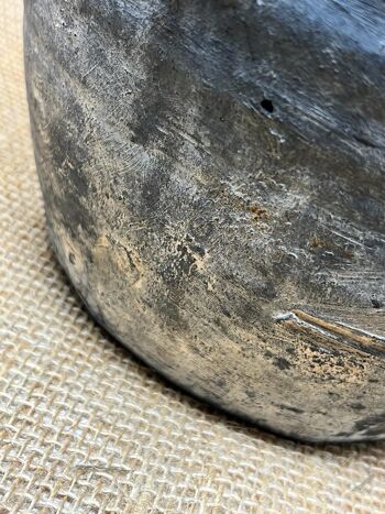 Pot en céramique Shanxi gris vintage KX3112F 2