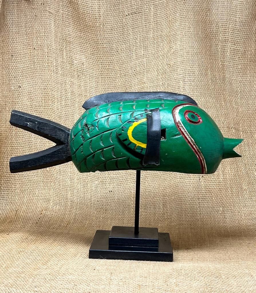 Poisson marionnette Bozo Mali 3.1