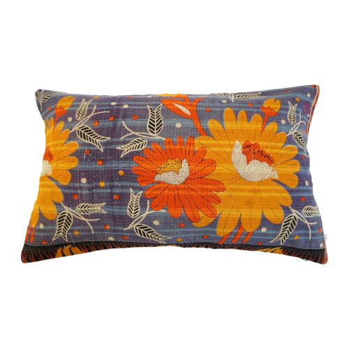 Coussin en Kantha N°453