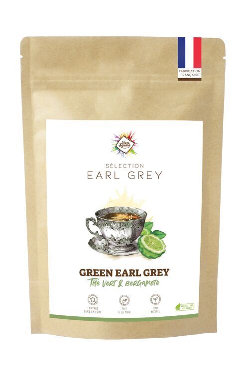 Thé vert - Green earl grey