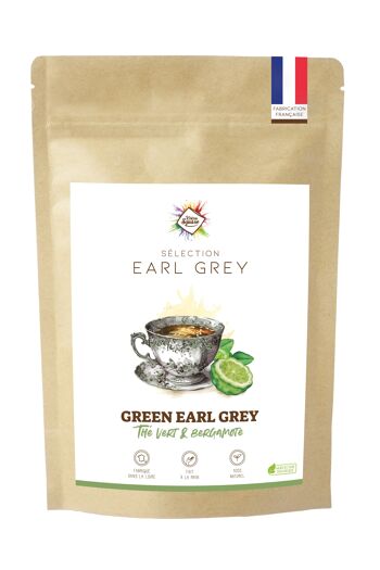 Thé vert - Green earl grey 1