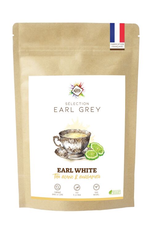 Thé blanc - Earl white