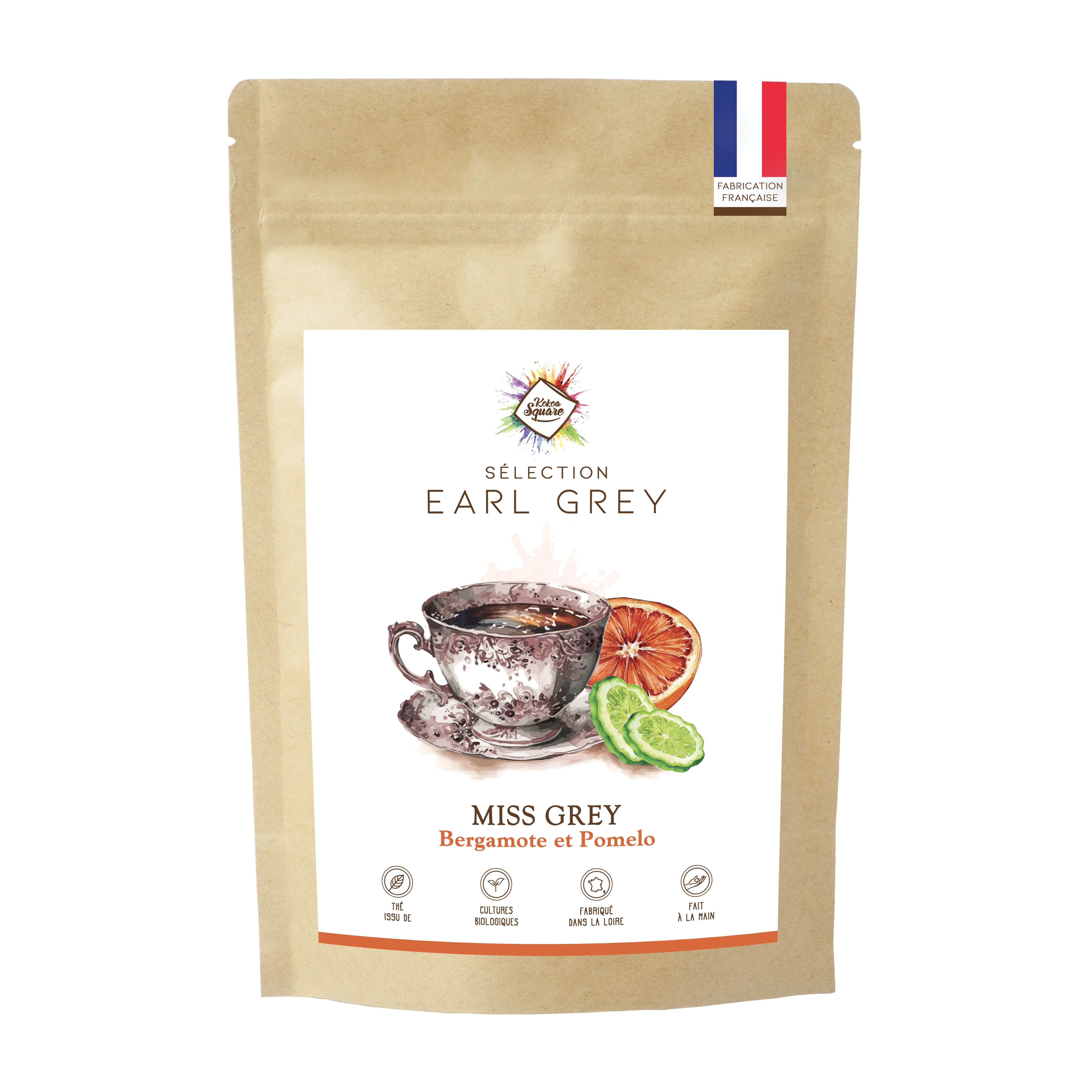 Schwarzer Tee – Miss Grey (Bergamotte und Pomelo)