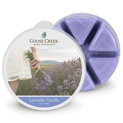 Cera da sciogliere alla lavanda, vaniglia e Goose Creek