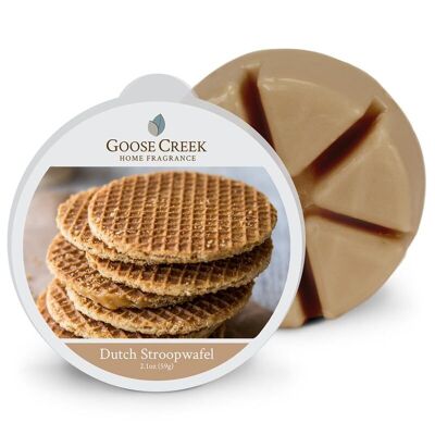 Niederländische Stroopwafel Goose Creek Kerzenwachsschmelze