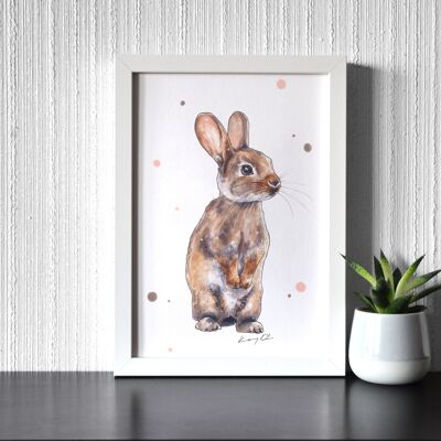 Coniglietto - Stampa artistica