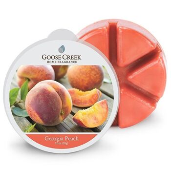 Géorgie Peach Goose Creek Bougie cire fondue 1