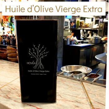 Huile d'Olive Vierge Extra Bidon de 5 litres HOVEA FRUITE VERT 1