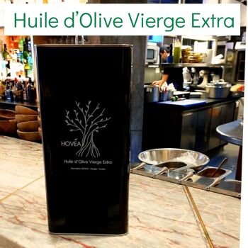 Huile d'Olive Vierge Extra Bidon de 5 litres HOVEA FRUITE VERT 2