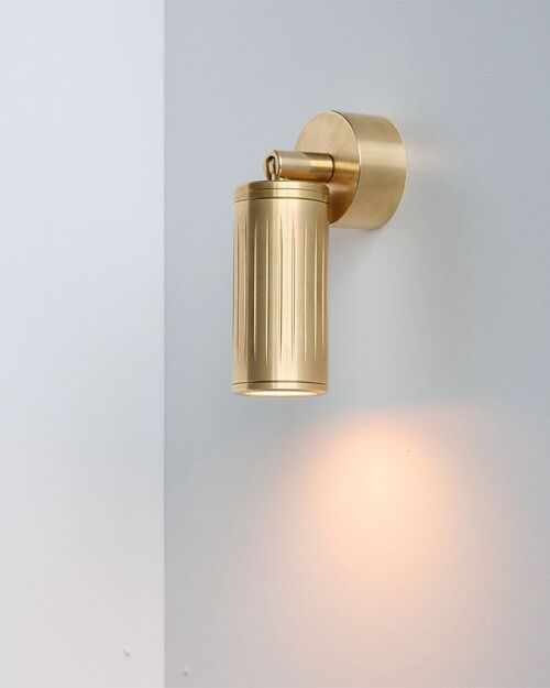 Luminar Wall & Ceiling SpotLight | Brass