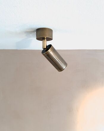 Spot Luminar pour mur/plafond en laiton bruni 4