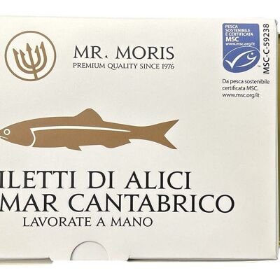 FILETTI DI ALICI DEL CANTABRICO KOSHER